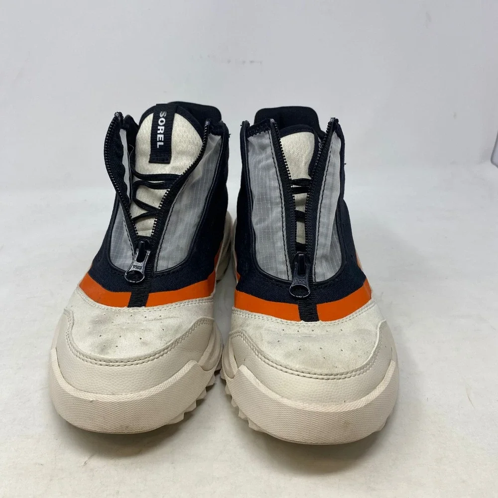 Sorel Kinetic Breakthru Tech Lace‎ Sneakers Chalk Orange NL4859-010 Womens 8